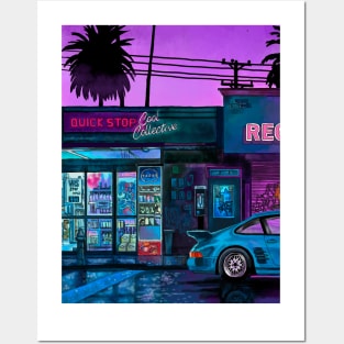 Neon 911 vintage Posters and Art